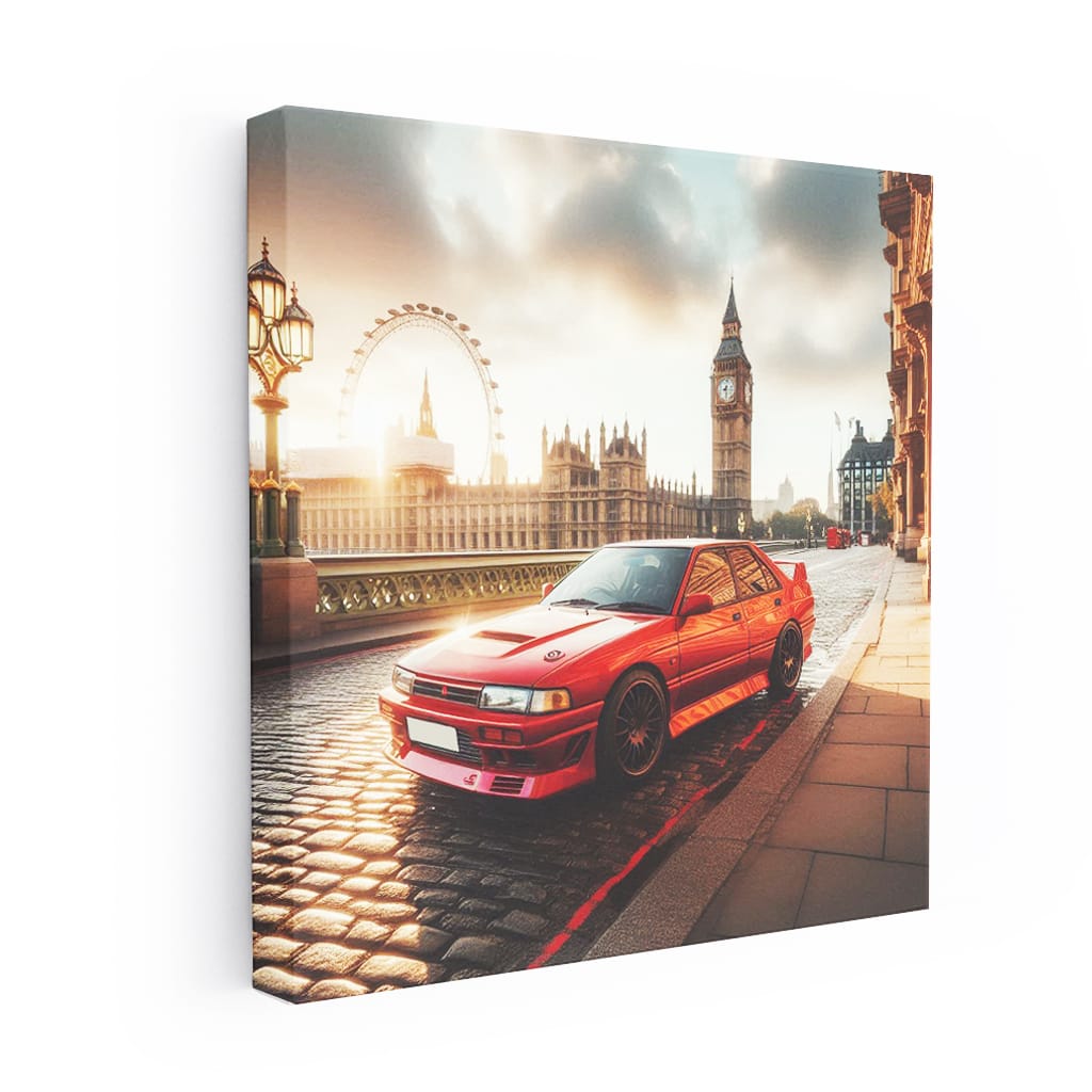Mitsubishi Galant VR-4 in London: Turbocharged Elegance