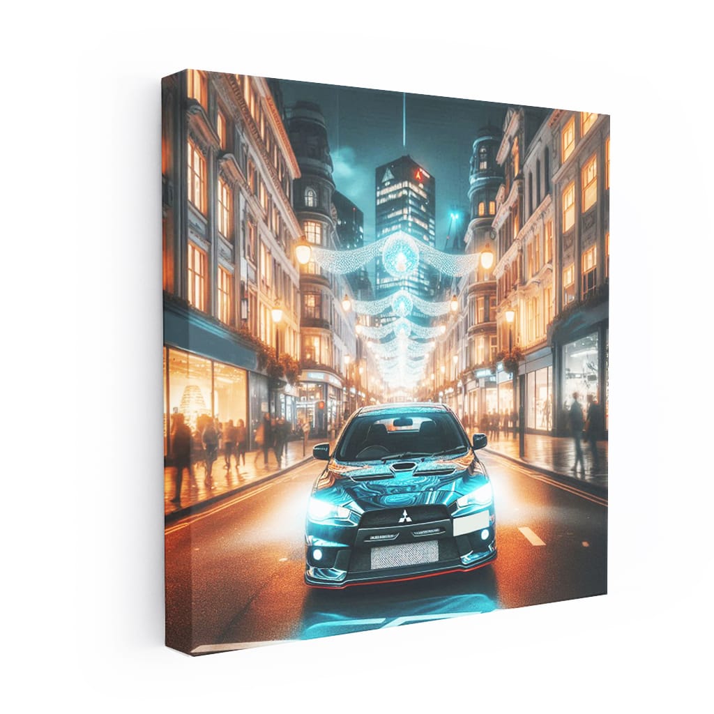 Mitsubishi Lancer Evolution in London - Speed and Style
