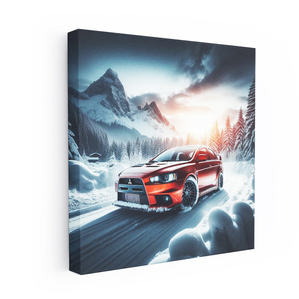 Mitsubishi Lancer Evolution (Evo) Winter - Thrill Unleashed