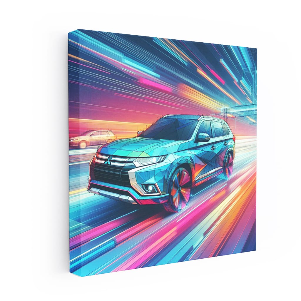 Mitsubishi Outlander - Sleek Abstract Design for Adventurers