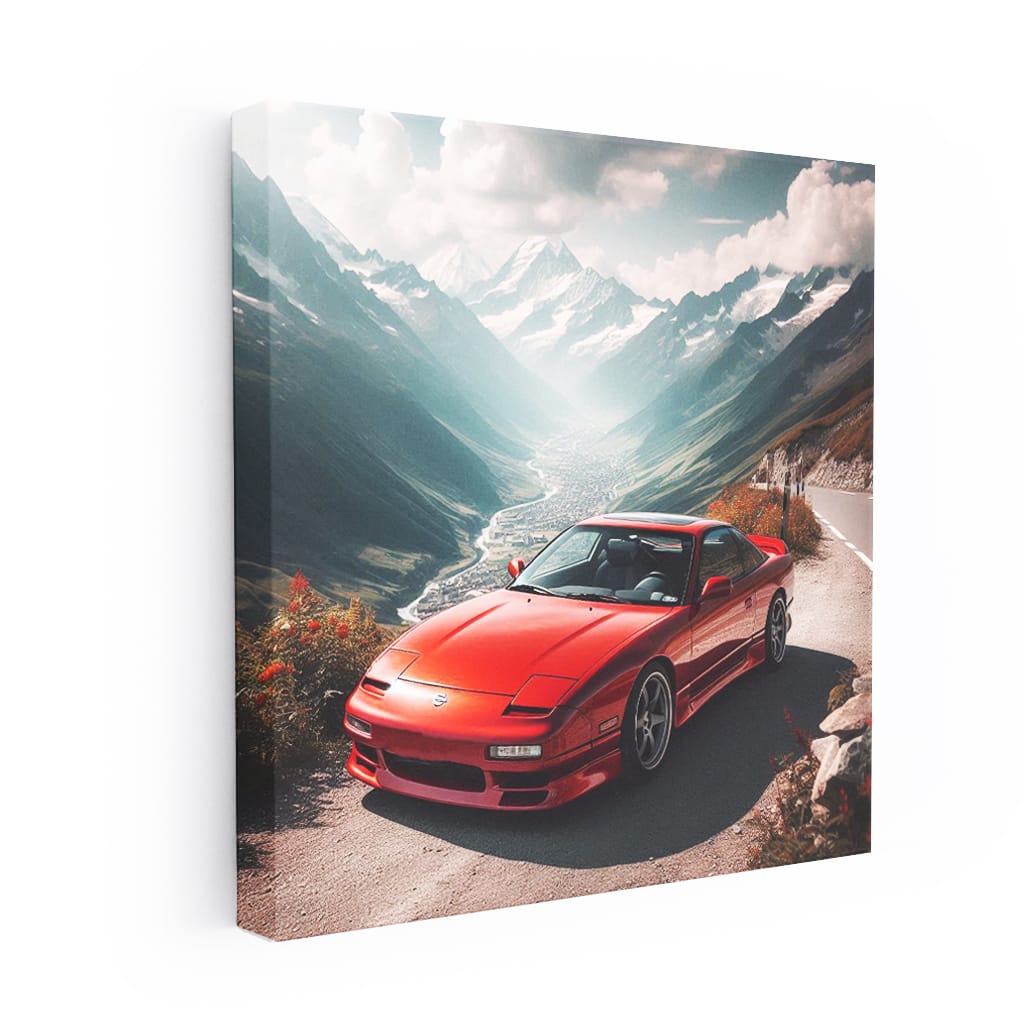 Nissan 240SX on Mountain Road - Classic Drift Legend