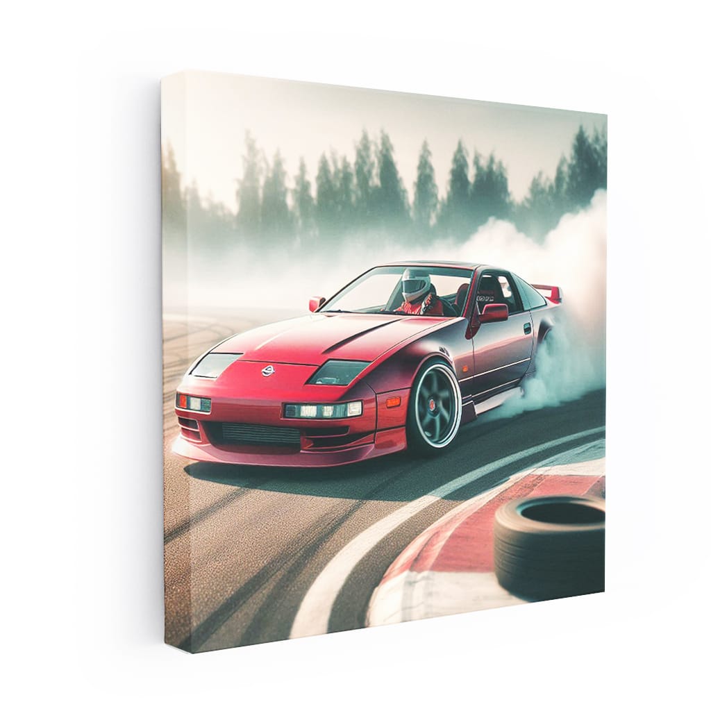 Nissan 300ZX Drift - Thrilling Performance Capture