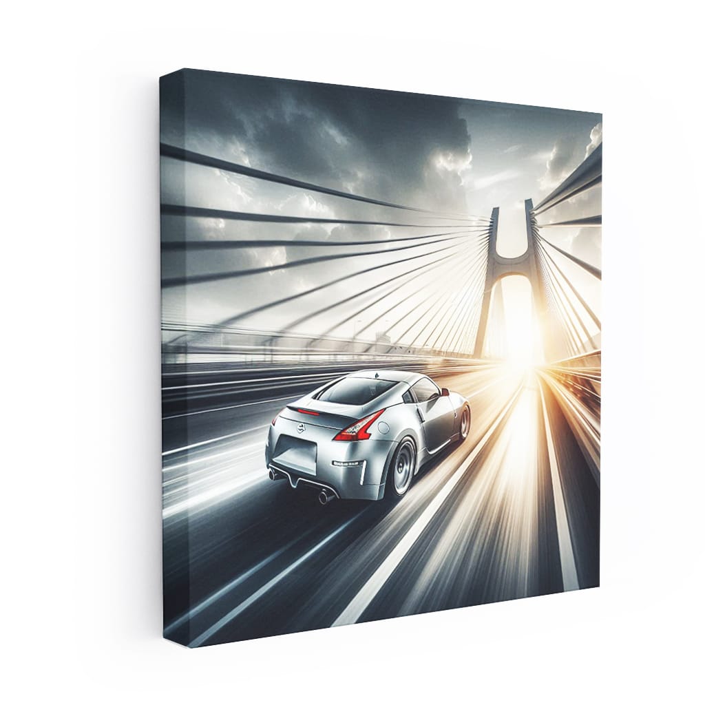 Nissan 350Z Bridge View - Fusion of Style and Power