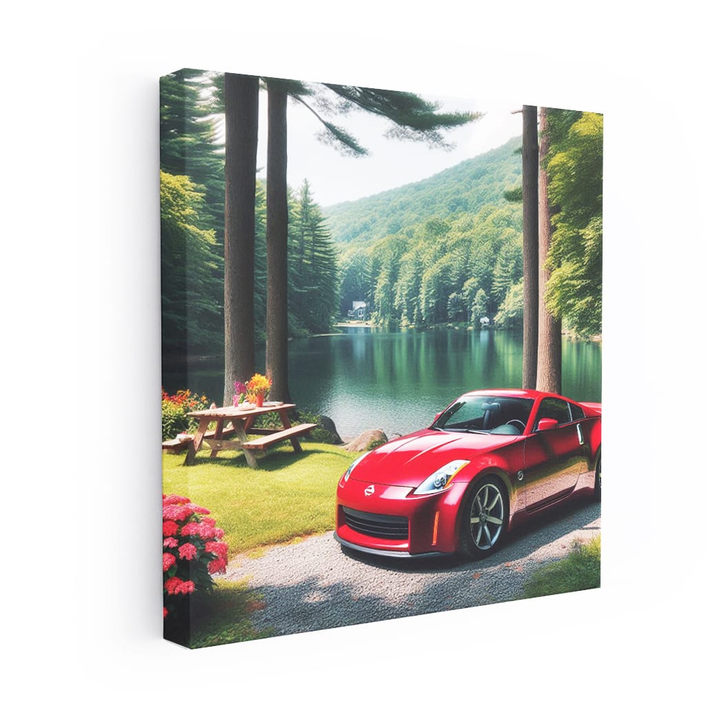 Nissan 350Z by Lake - Power and Style Captured