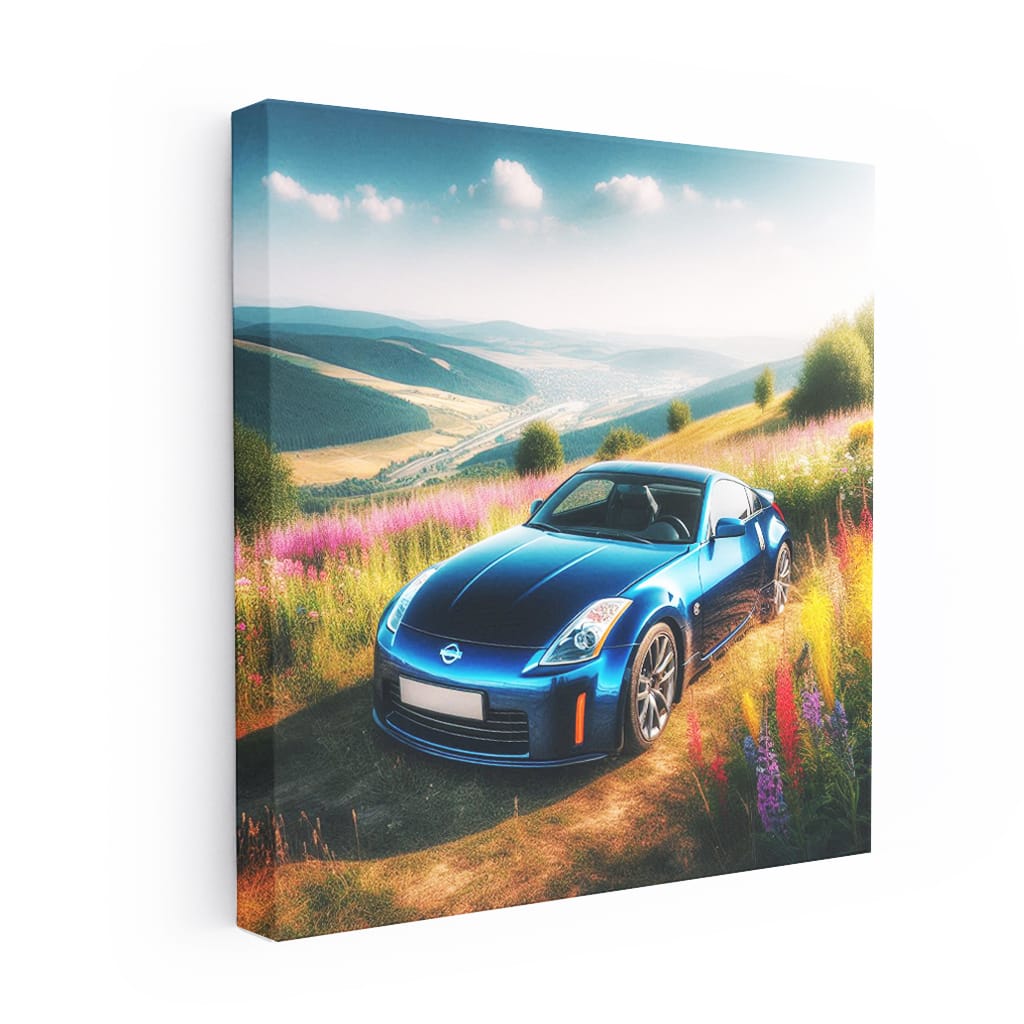 Nissan 350Z in Nature - Bold and Powerful Sports Car