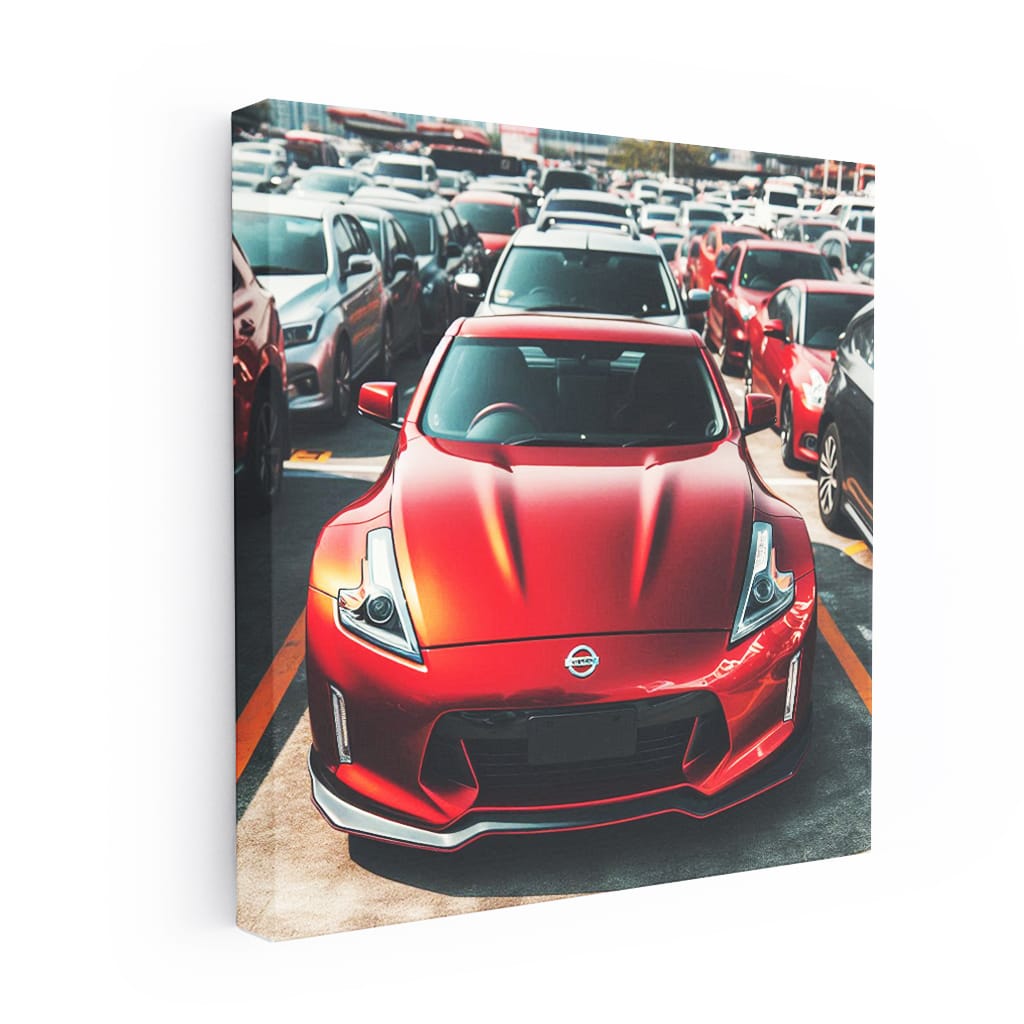 Nissan 370Z Parked with Style - Powerful Drive