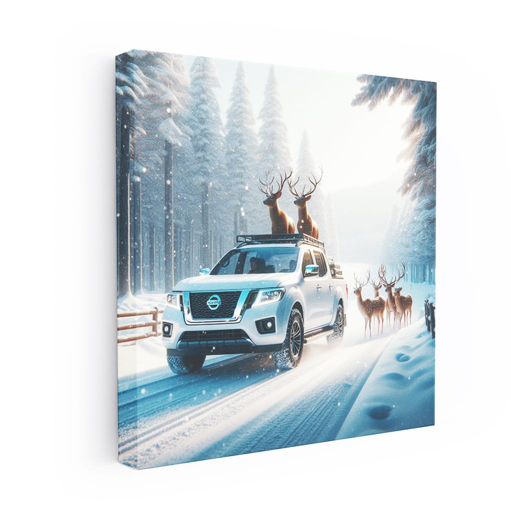Nissan Frontier Winter Adventure - Rugged and Reliable
