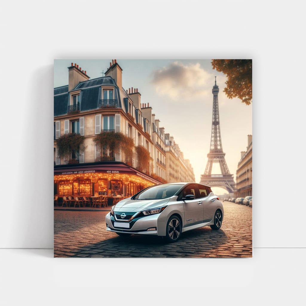 Nissan Leaf in Paris - Eco-Friendly Urban Ride