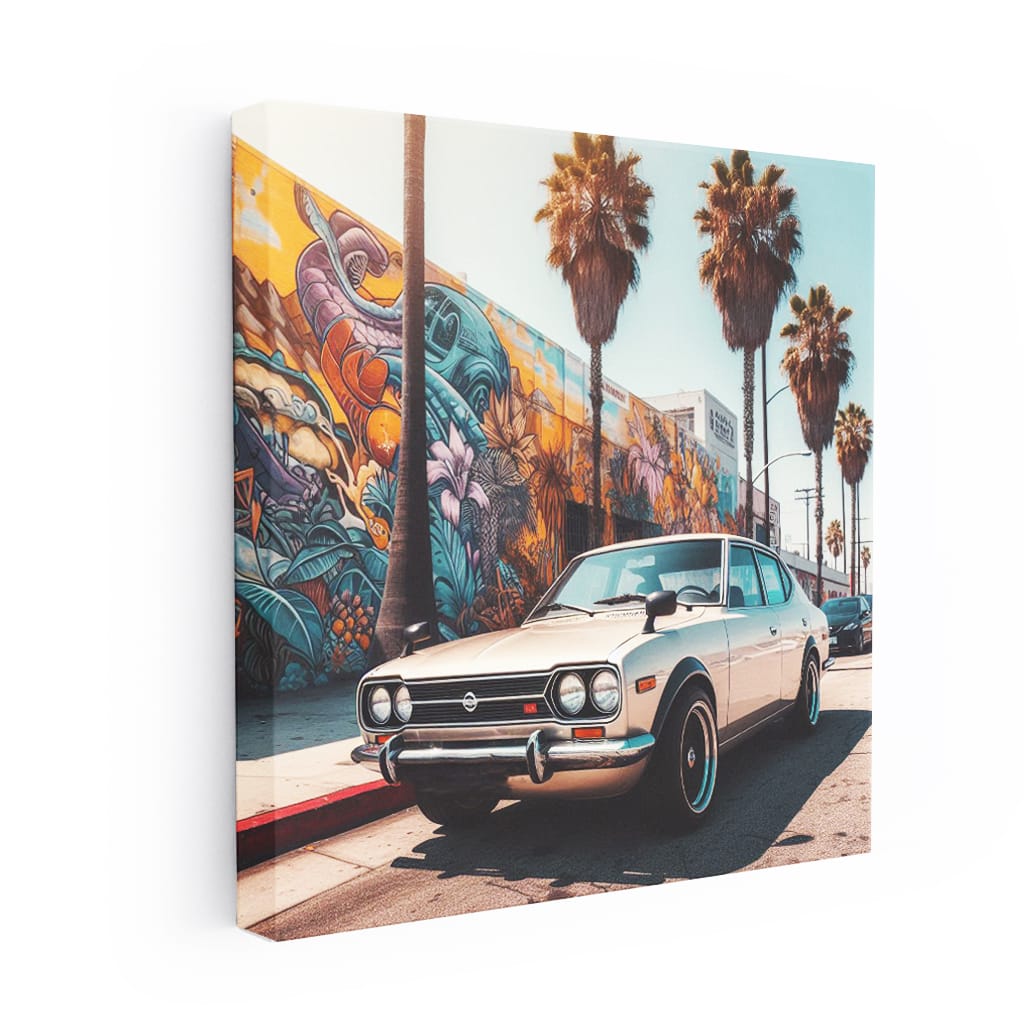 Vintage Nissan in Los Angeles - Retro Charm on Wheels