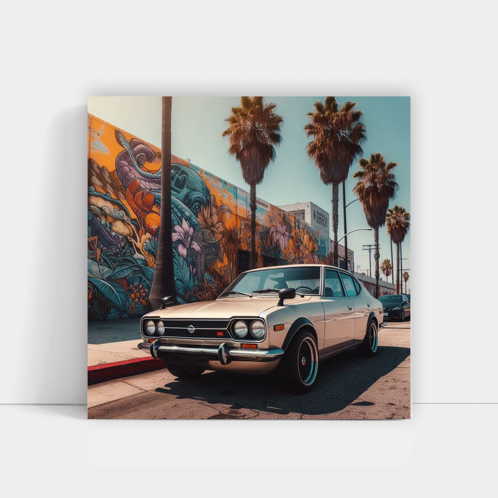Vintage Nissan in Los Angeles - Retro Charm on Wheels