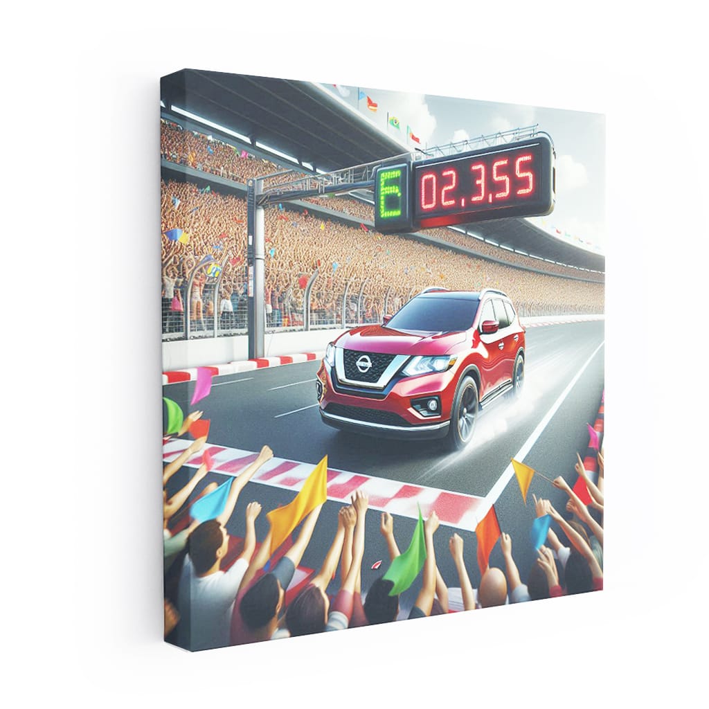 Nissan Pathfinder Racing in Ring - Powerful Adventure SUV