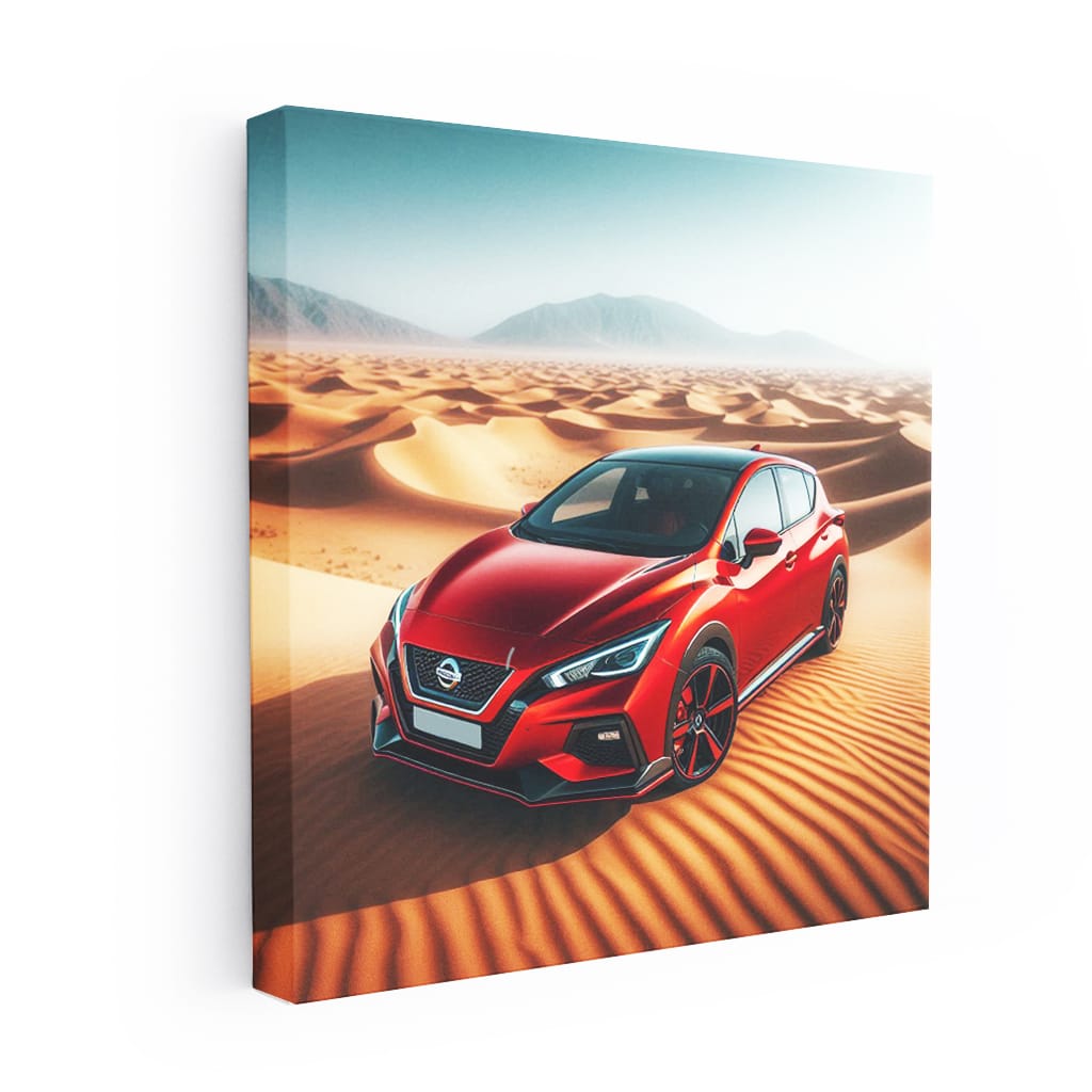 Nissan Pulsar GTI-R in Desert - Compact Powerhouse Adventure