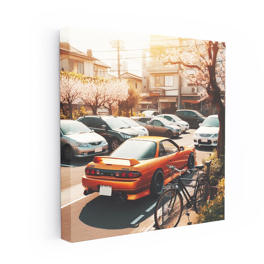 Nissan Silvia S13 in Parking - Iconic Drift Legend