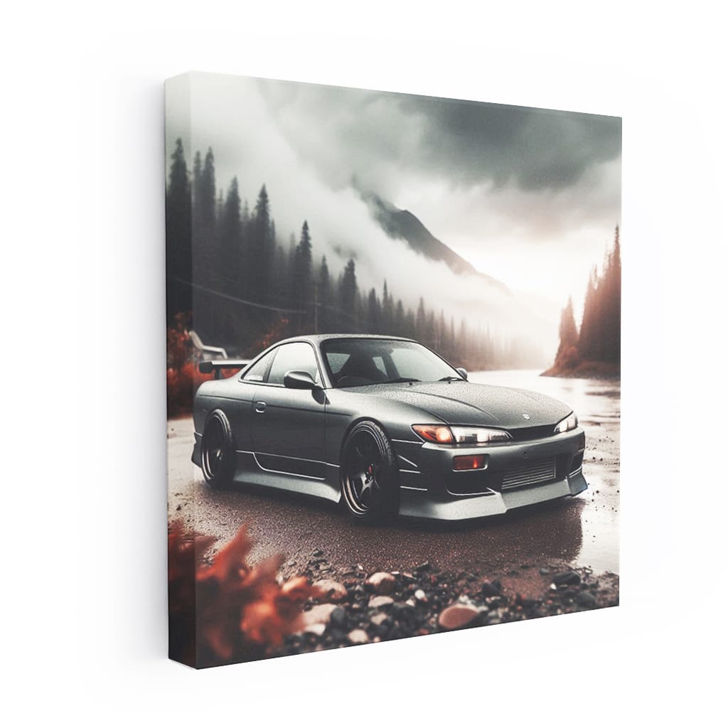 Nissan Silvia S14 in Cloudy Weather - Timeless Classic