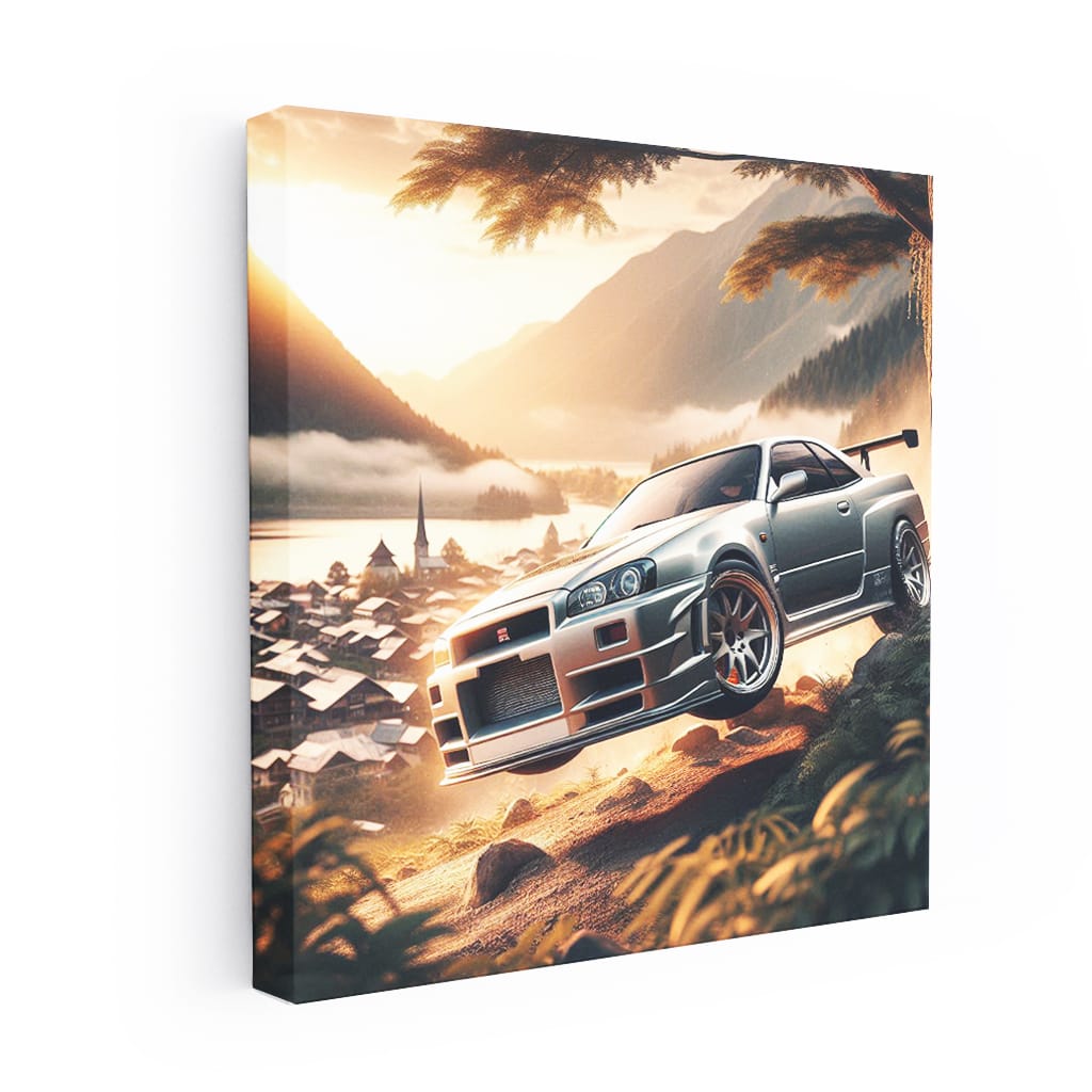 Nissan GT-R Skyline in Nature - Power Meets Serenity