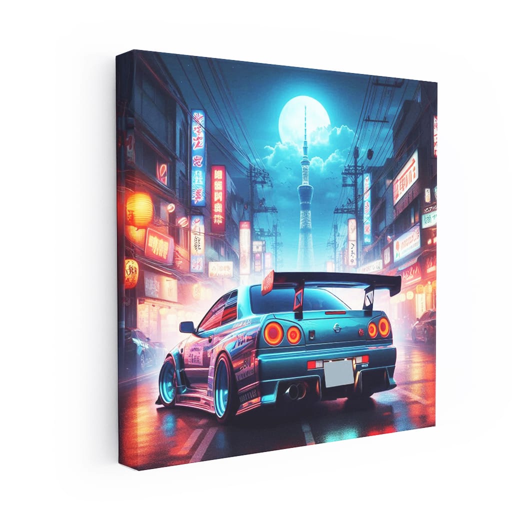 Nissan GT-R Skyline Neon - Performance and Style