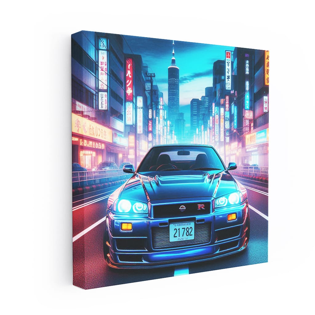 Nissan GT-R Skyline Neon - Iconic Performance Machine