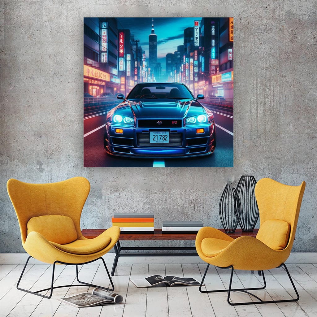 Nissan GT-R Skyline Neon - Iconic Performance Machine