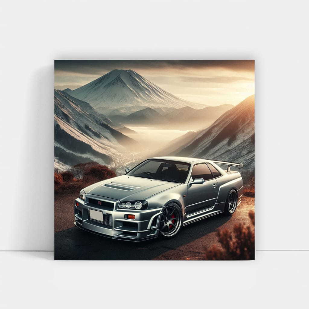 Nissan GT-R R34 Skyline Mountain Drive - Iconic Performance