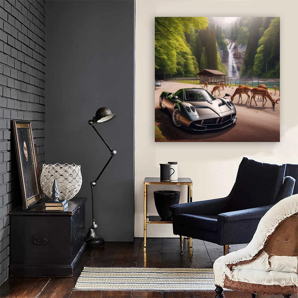 Pagani Huayra in Scenic National Park - Elegance in Motion