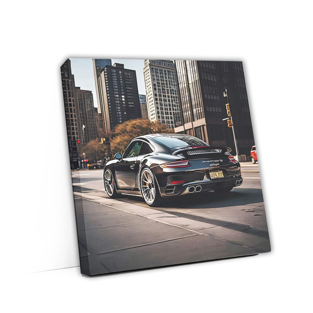 Black Porsche 911 in Chicago - Sleek and Powerful Ride