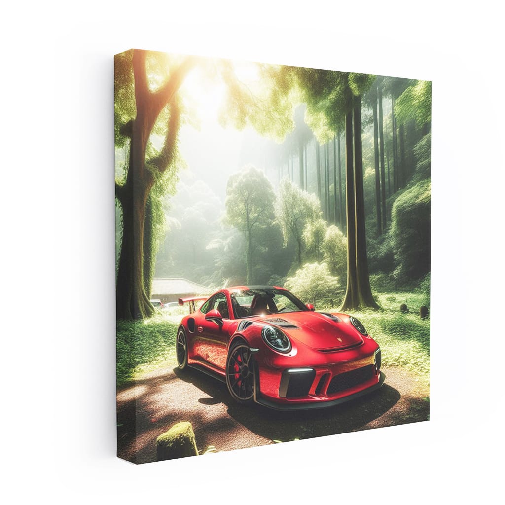 Porsche 911 GT3 in Nature - Thrilling Performance Machine