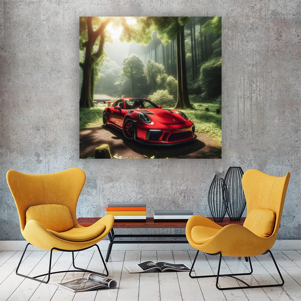 Porsche 911 GT3 in Nature - Thrilling Performance Machine