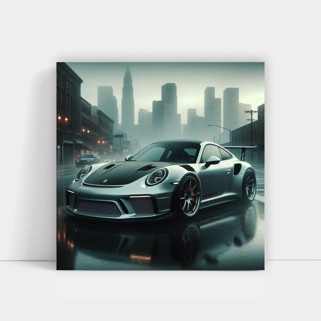 Porsche 911 GT3 in Rainy Weather: Power and Precision