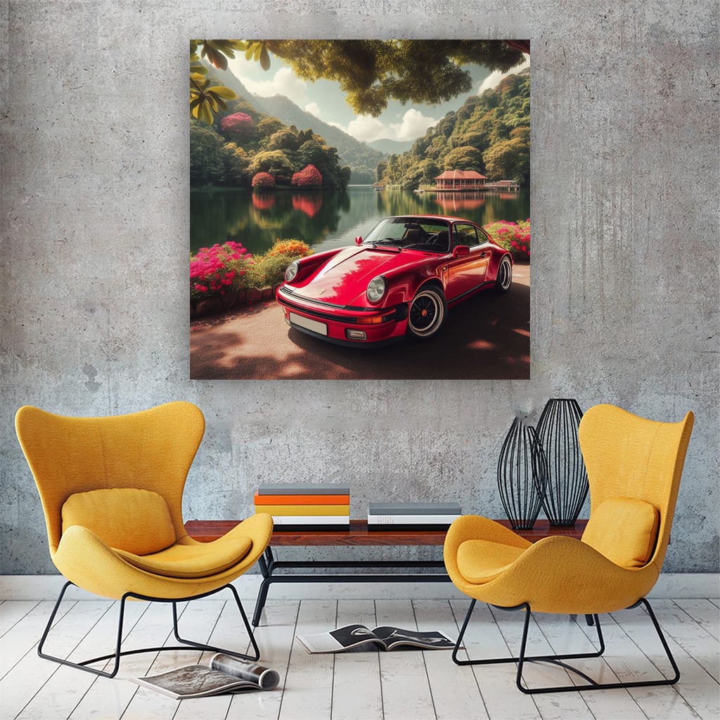 Porsche 911 by Lake - Iconic Sports Car Adventure