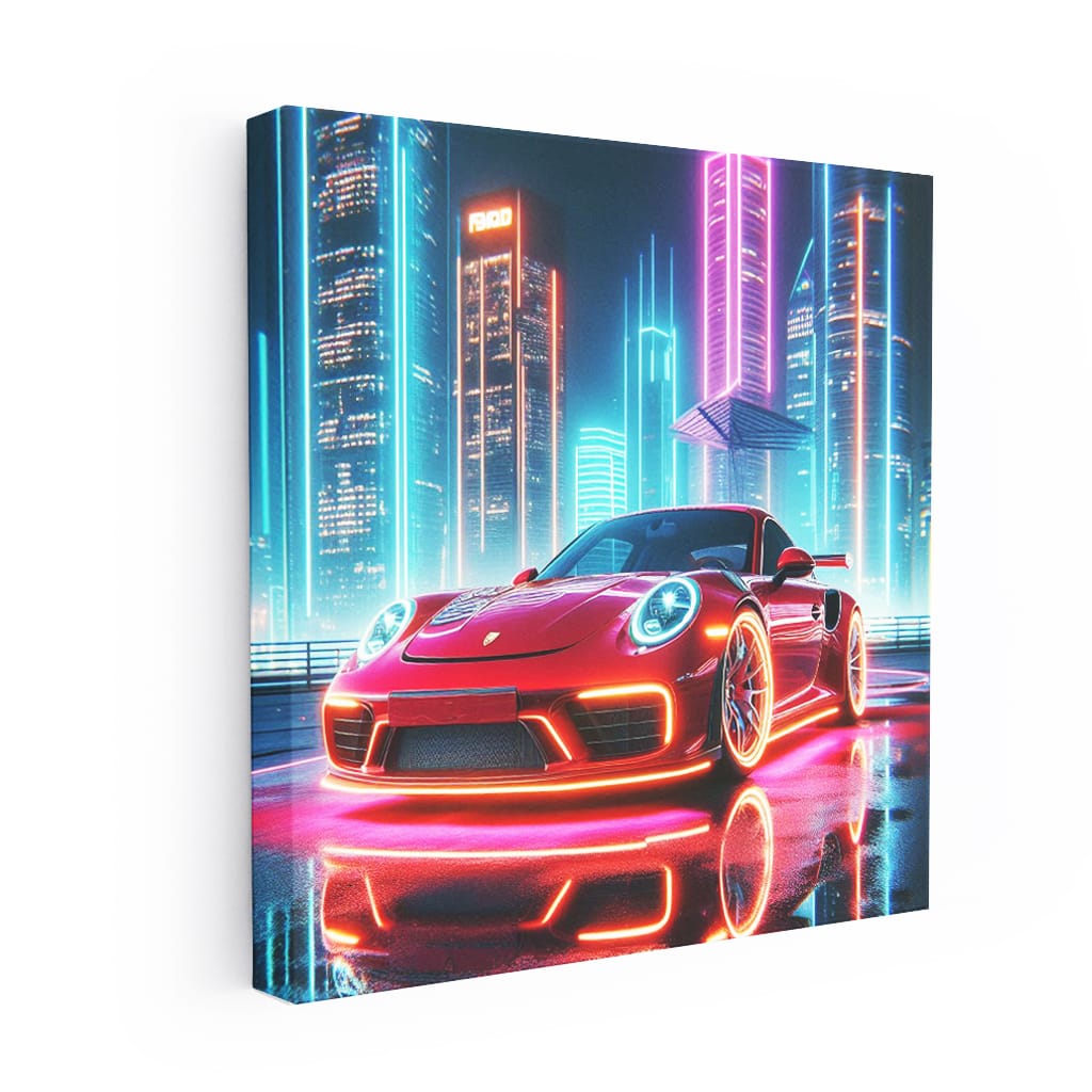 Porsche 911 Neon - Icon of Speed and Style