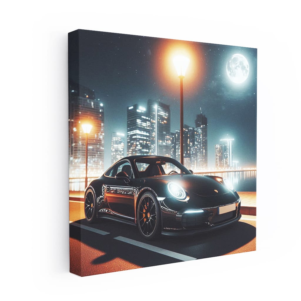 Porsche 911 Night Shot - Elegance Meets Power