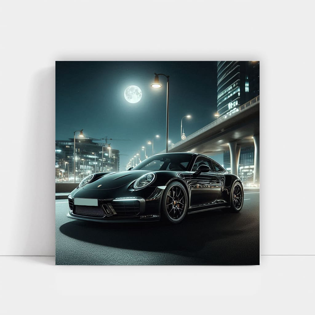 Porsche 911 Night - Sleek Elegance and Power Unleashed