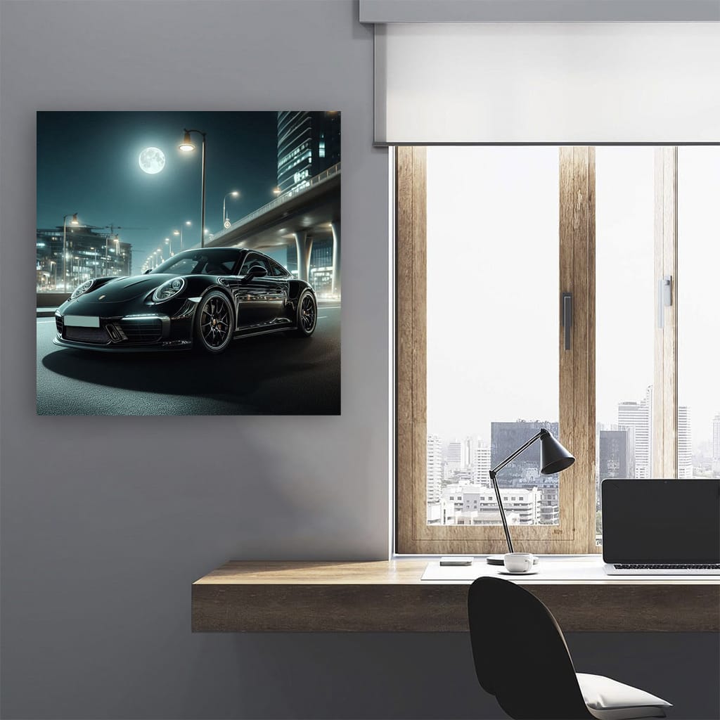 Porsche 911 Night - Sleek Elegance and Power Unleashed