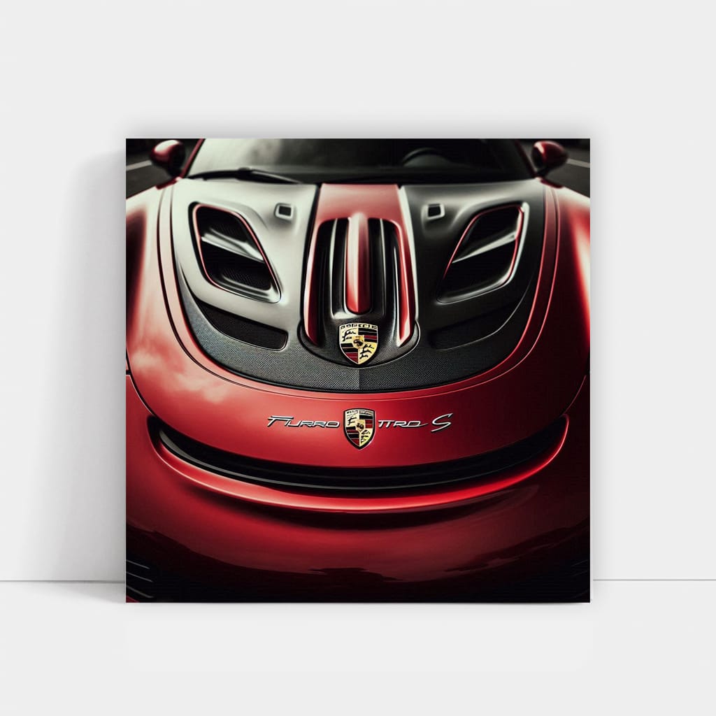 Porsche 911 Turbo S Hood - Power Meets Elegance