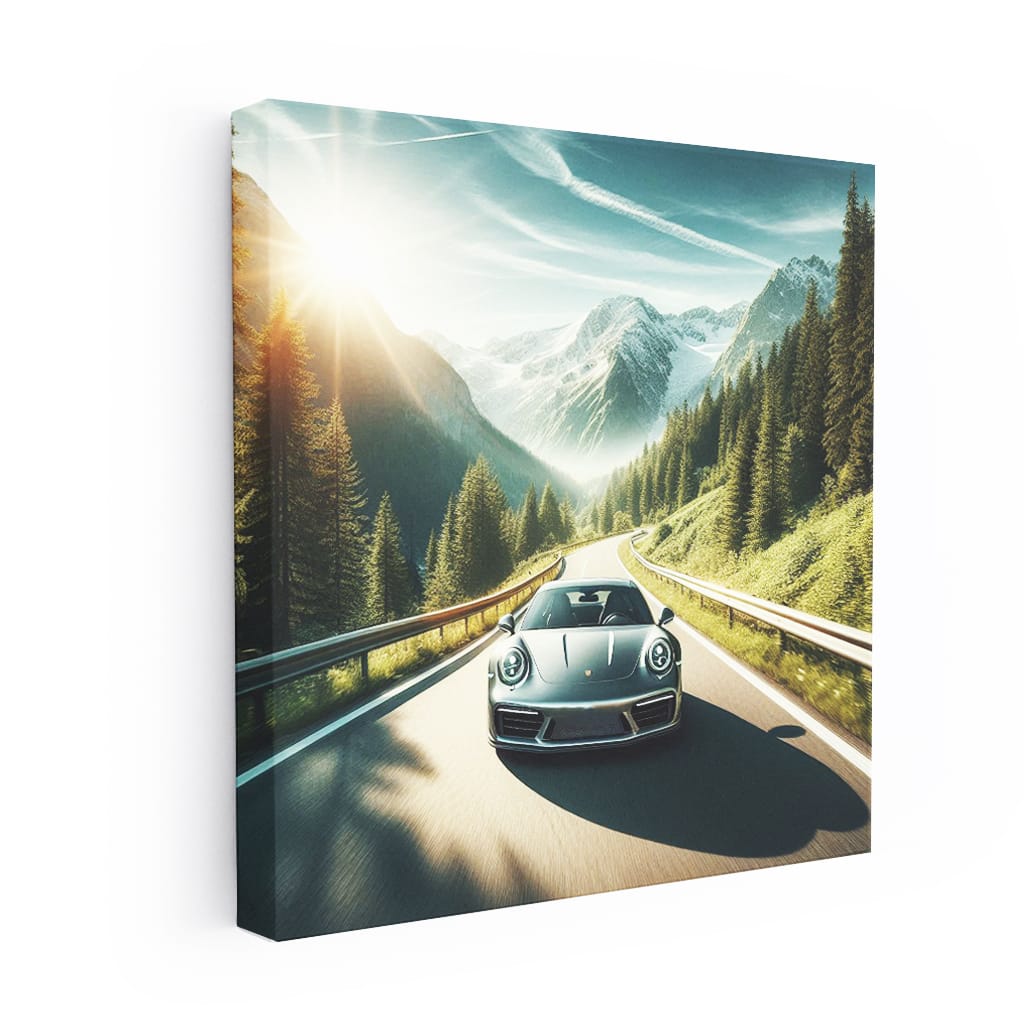 Porsche 911 Turbo S Conquering Mountain Roads - Pure Thrill