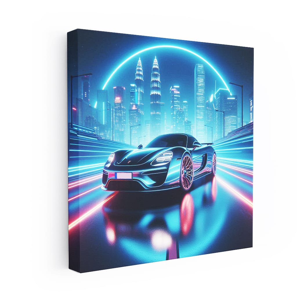 Porsche 918 Spyder Neon - Ultimate Hybrid Supercar Thrill