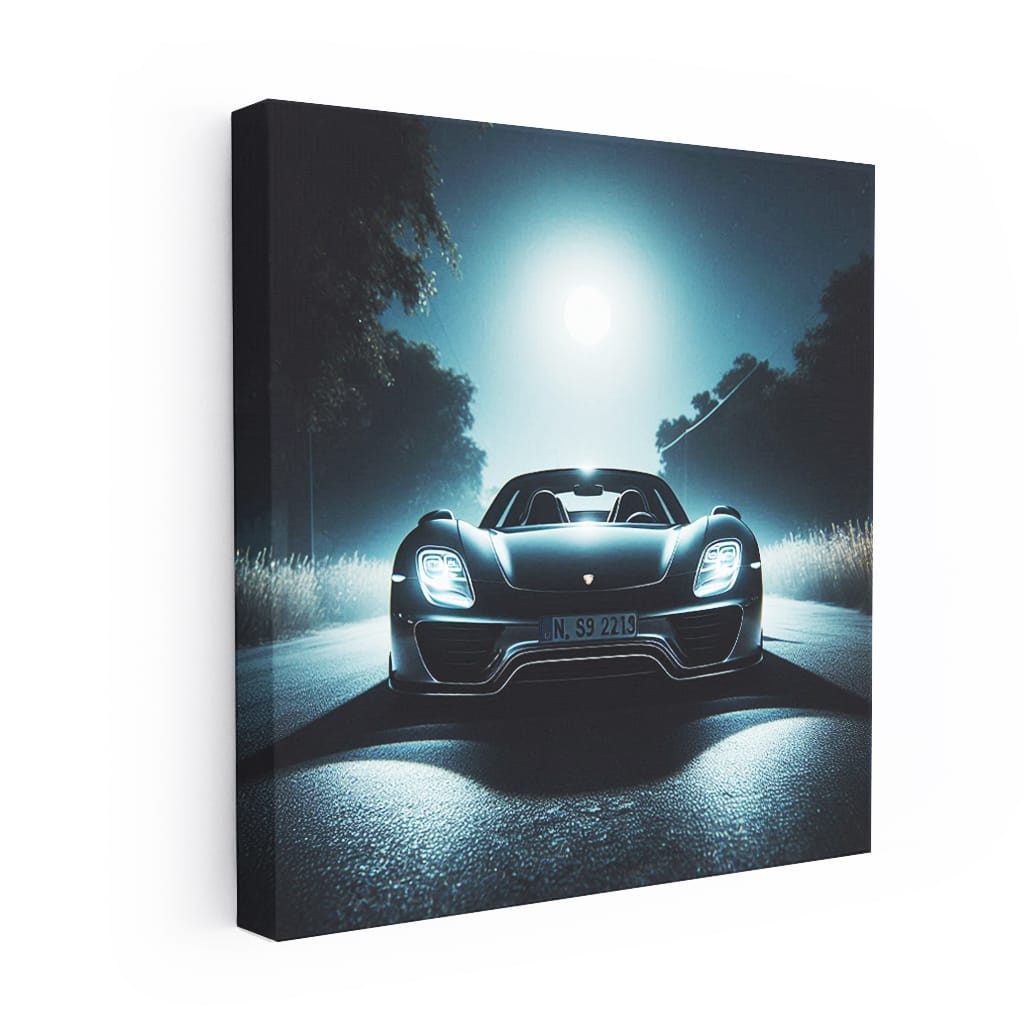 Porsche 918 Spyder: Electrifying Nighttime Thrills