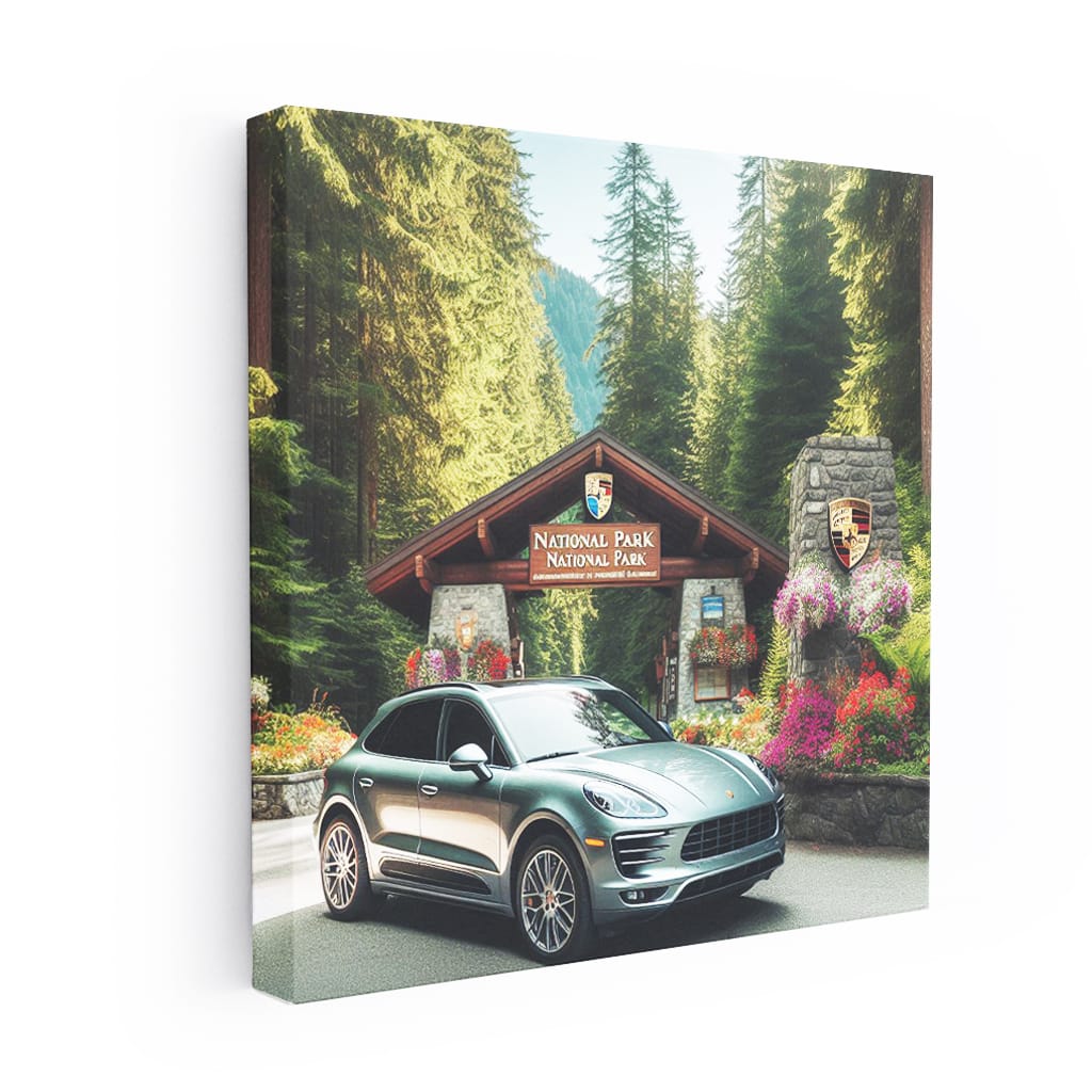 Porsche Macan at National Park - Power in Motion