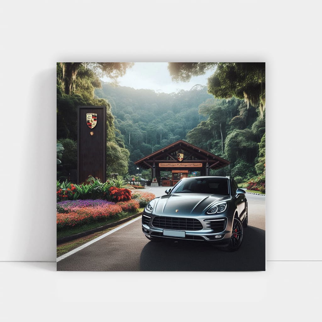 Porsche Macan Adventure at National Park - Dynamic Elegance
