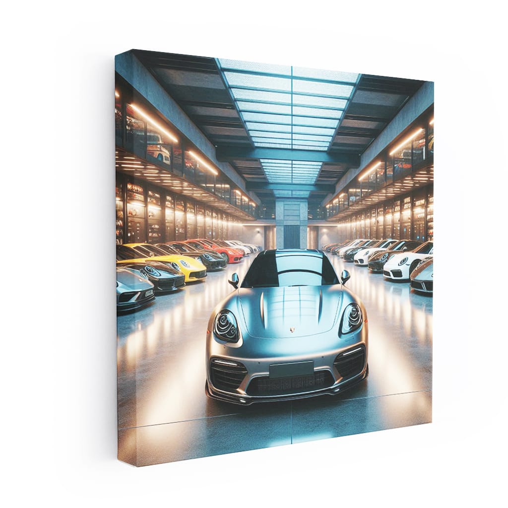 Porsche Panamera in Garage - Performance Meets Luxury