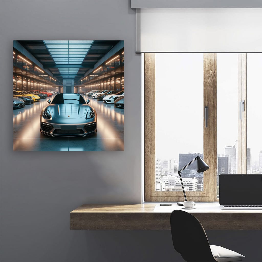 Porsche Panamera in Garage - Performance Meets Luxury