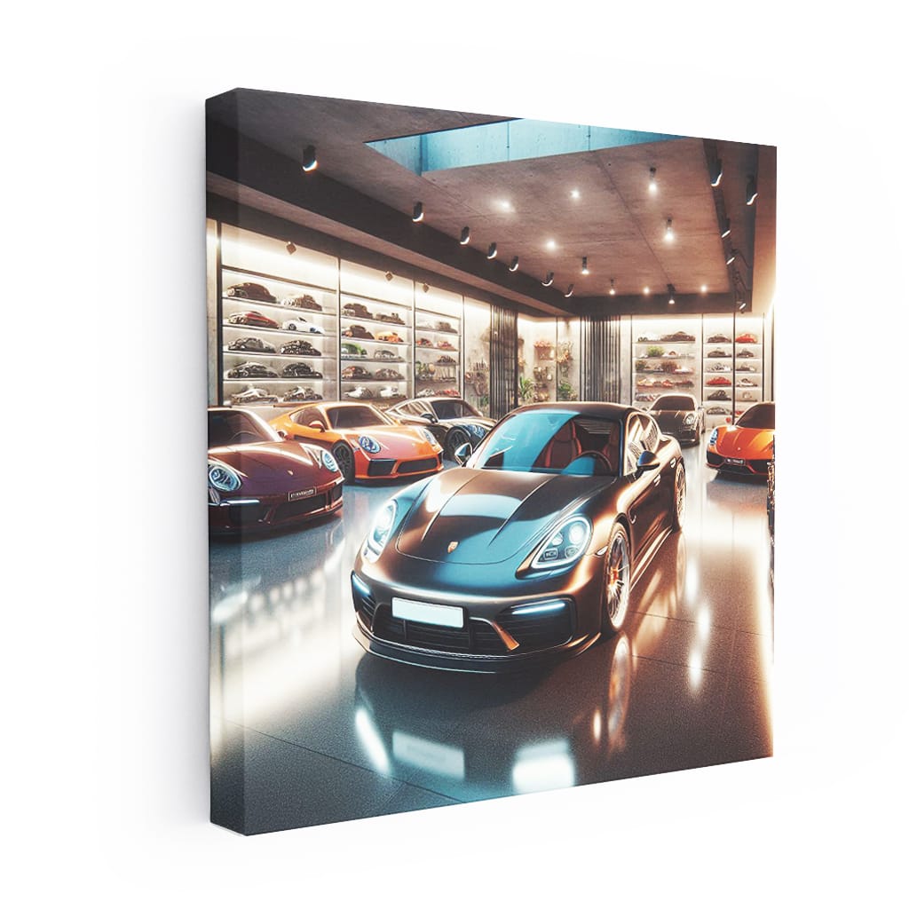 Porsche Panamera in Garage - Elegance Meets Performance