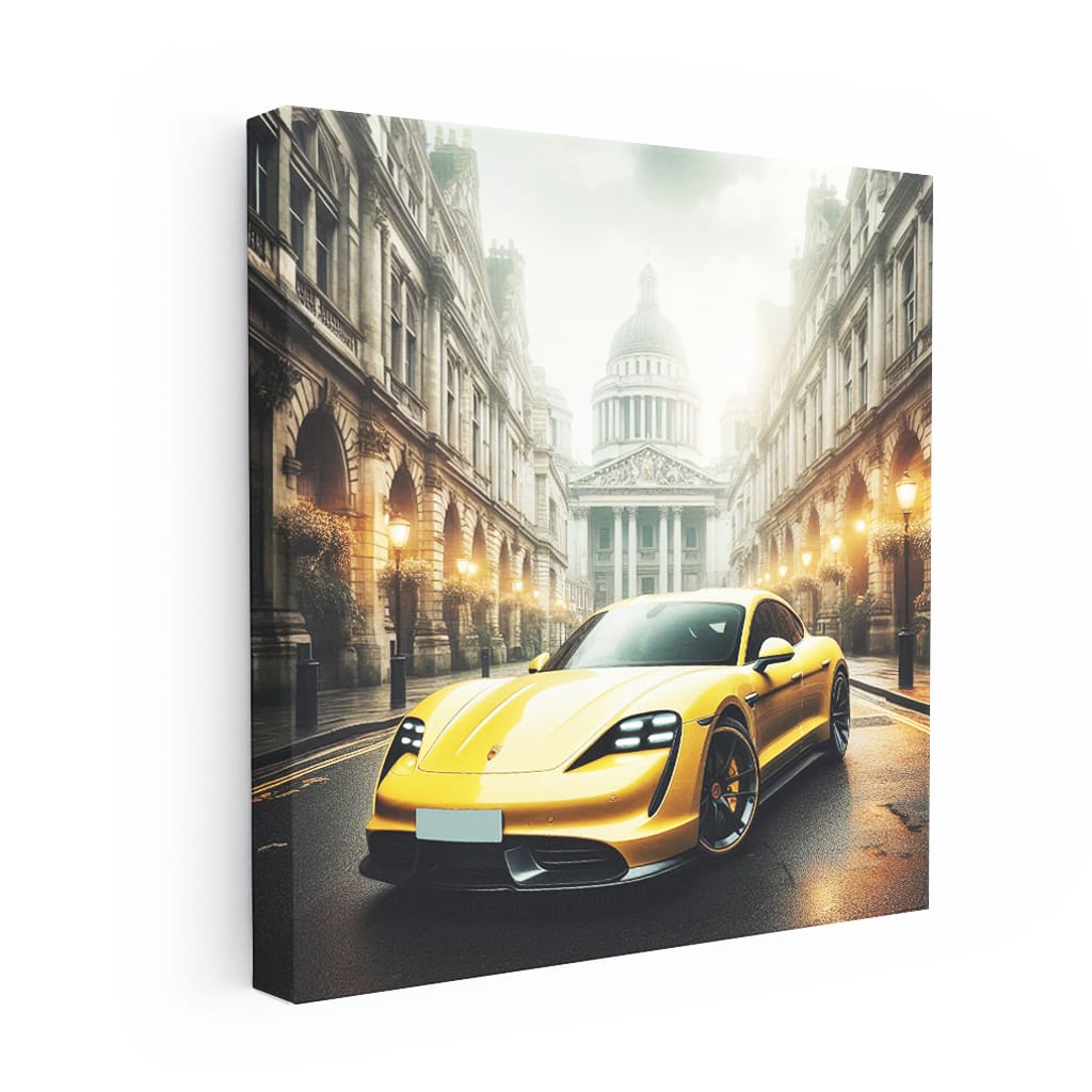 Porsche Taycan Turbo S in London - Electrifying Speed