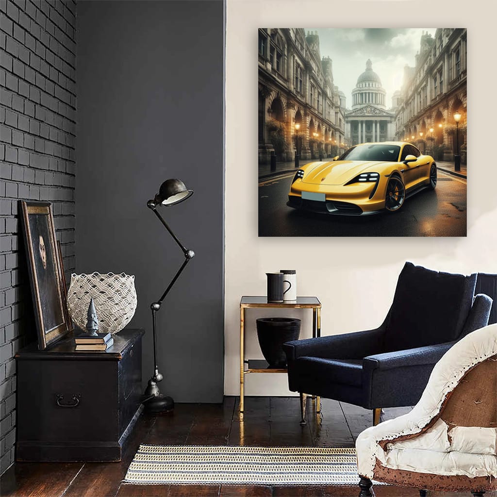 Porsche Taycan Turbo S in London - Electrifying Speed