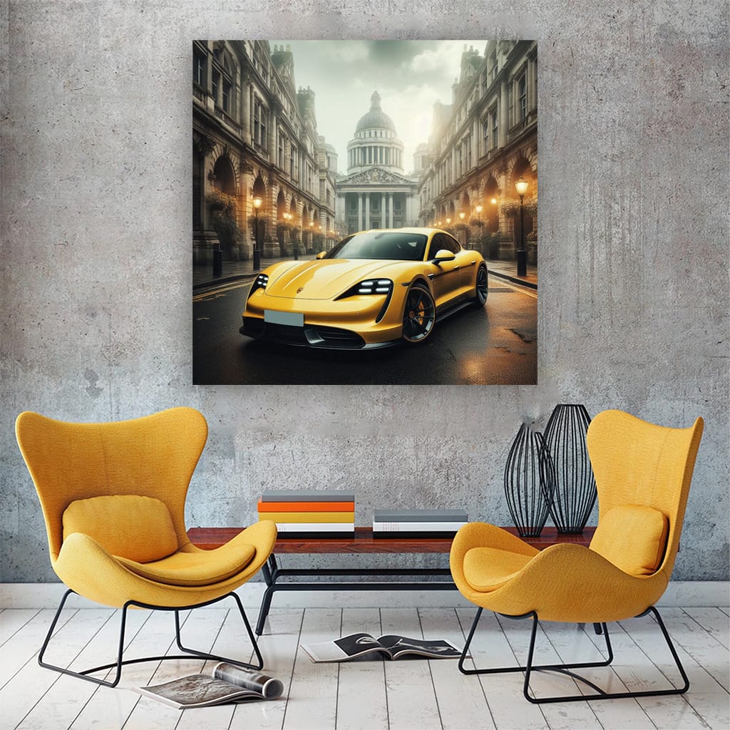 Porsche Taycan Turbo S in London - Electrifying Speed
