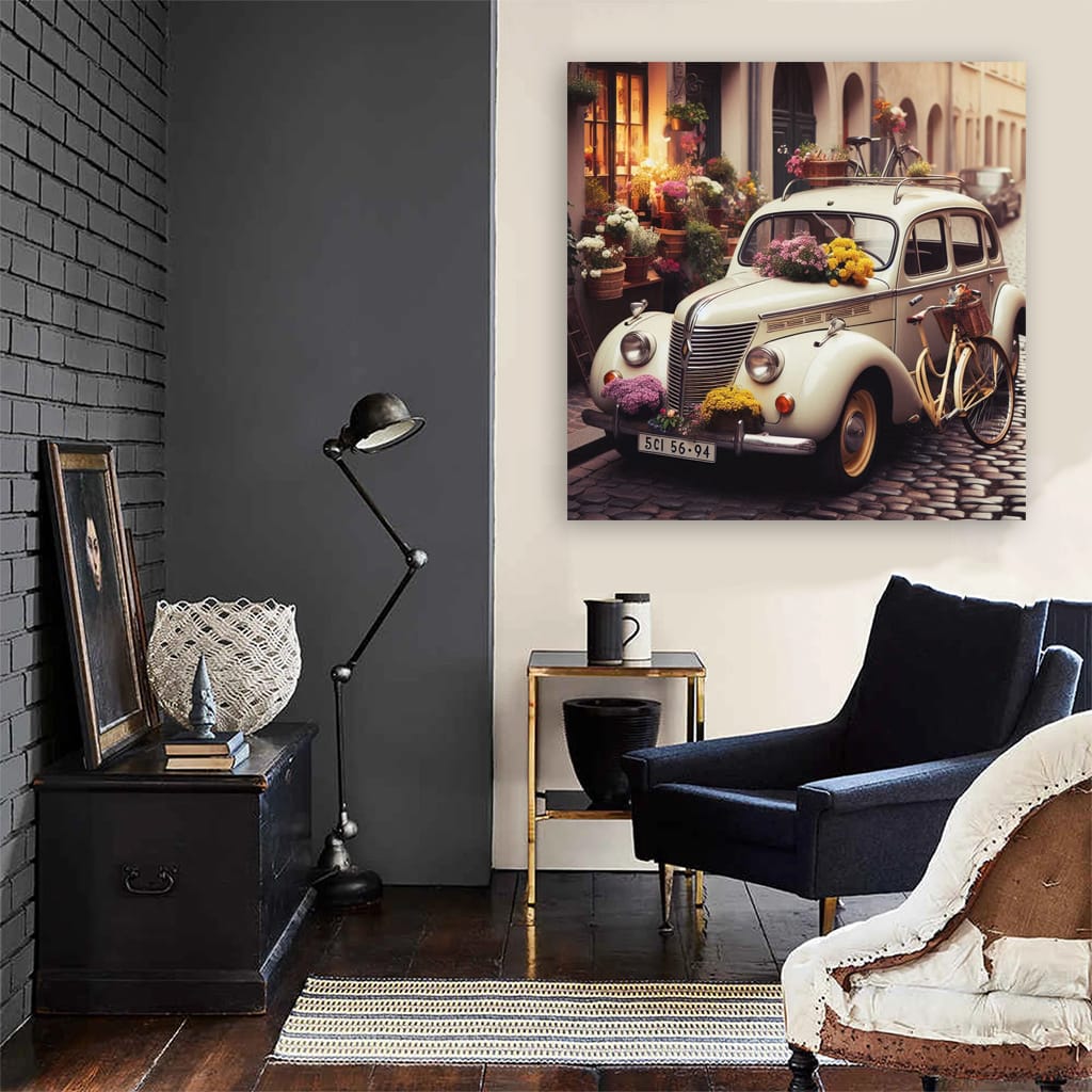 Renault Retro Charm - Classic Elegance Unleashed