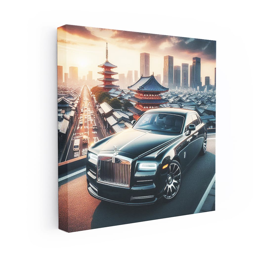 Rolls-Royce Black in Tokyo, Japan - Elegance Meets Power