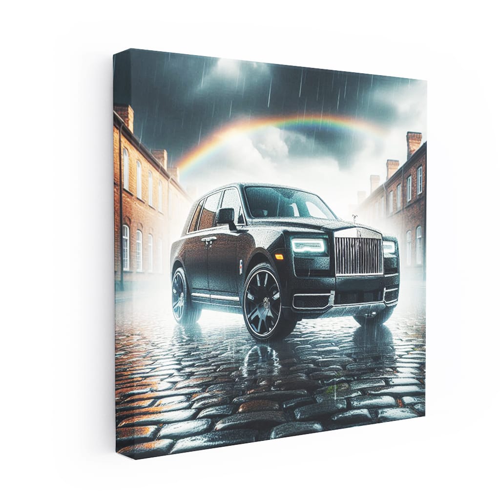 Rolls-Royce Cullinan in Rain: Elegance Meets All-Weather Luxury