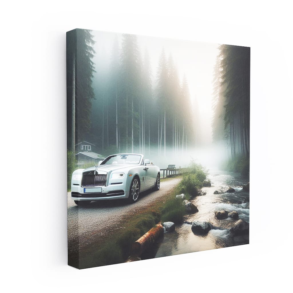 Rolls-Royce Dawn in Fog: Elegance Meets Power