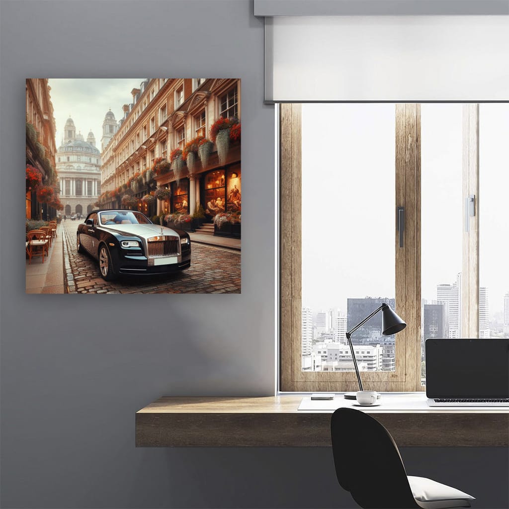 Rolls-Royce Dawn in London - Elegance Meets Urban Sophistication
